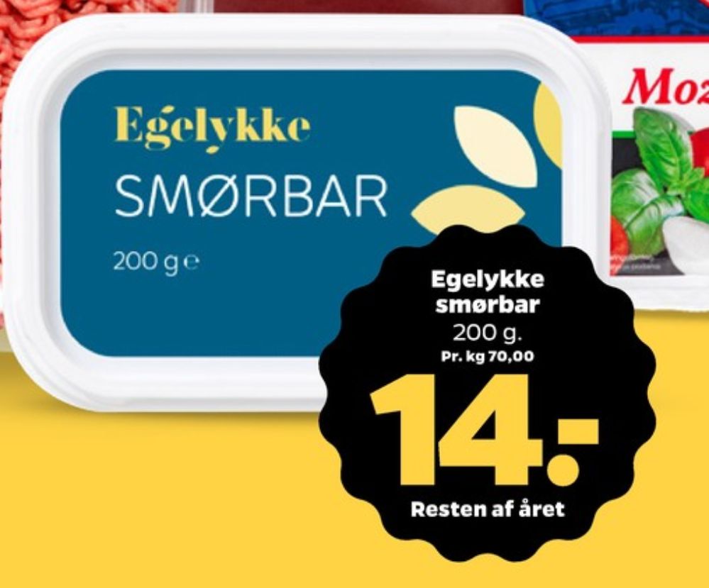 Egelykke, Smørbar