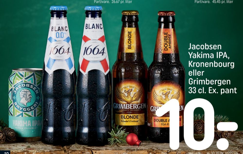 Kronenbourg 1664 Blanc 0,0%, Øl - Alkoholfri