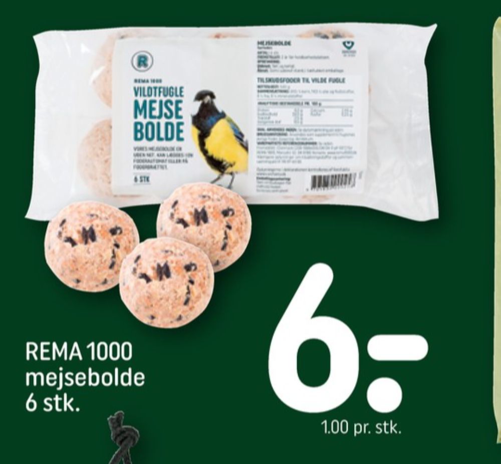 Rema 1000, Mejsebolde