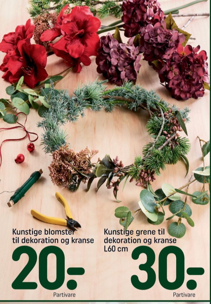 Kunstige blomster