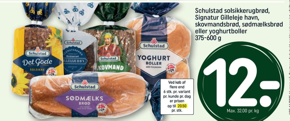 Schulstad, Yoghurtboller