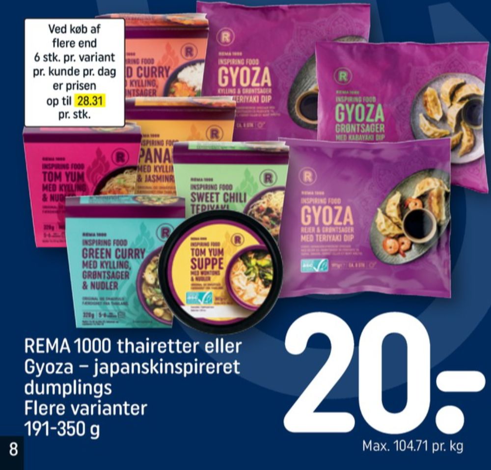 Rema 1000 Inspiring food, Sweet Chili Chicken Teriyaki