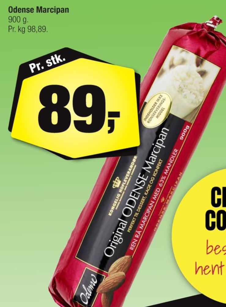 Odense, Marcipan