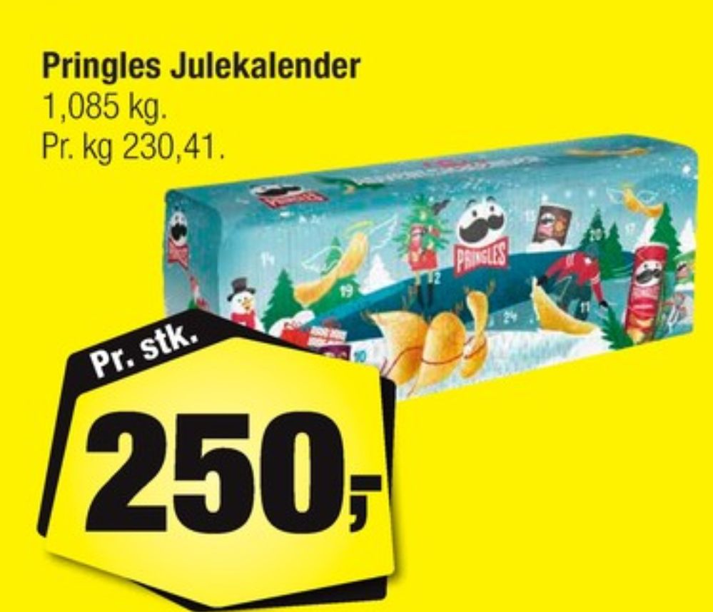 Pringles, Julekalender