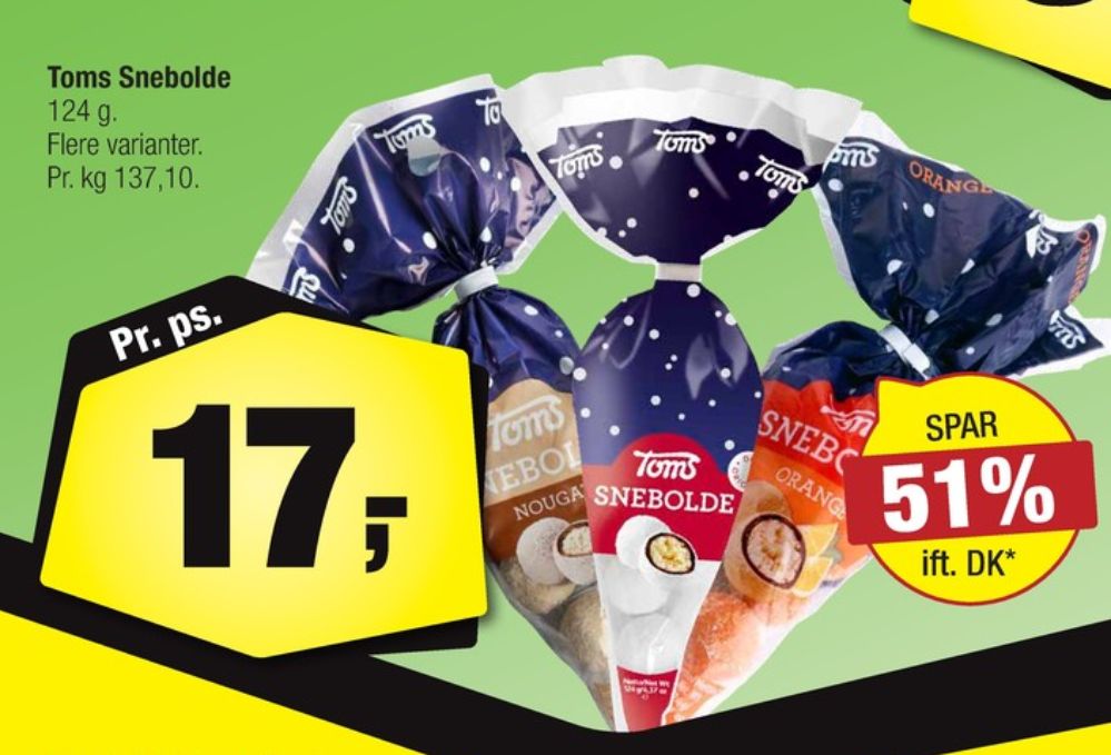 Toms Snebolde, Snebolde