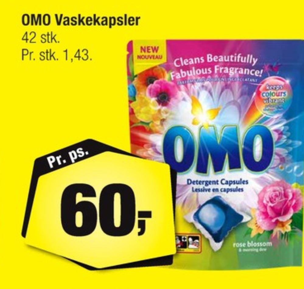 Omo, Vaskemiddel-tabs
