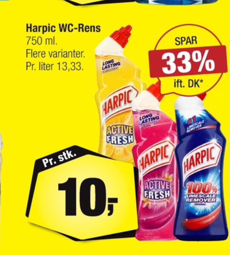 Harpic, WC-rens