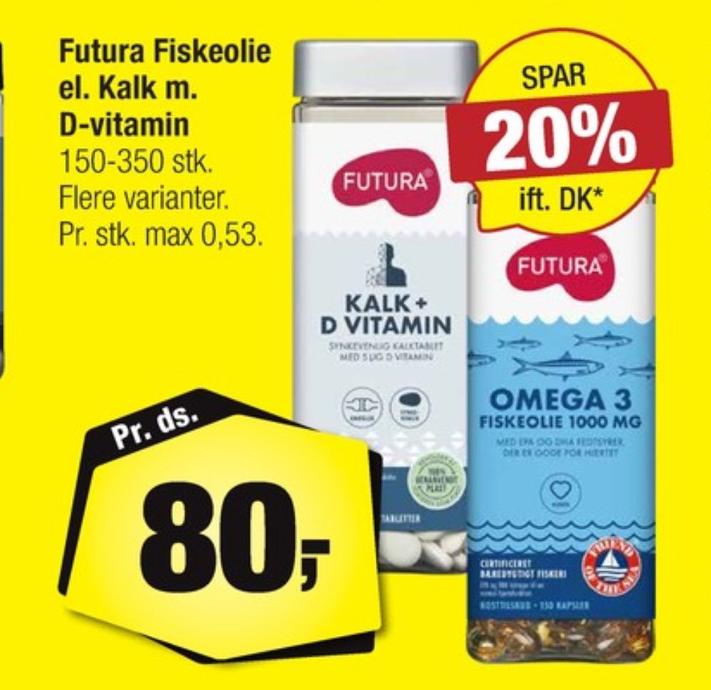 Futura, Fiskeolie
