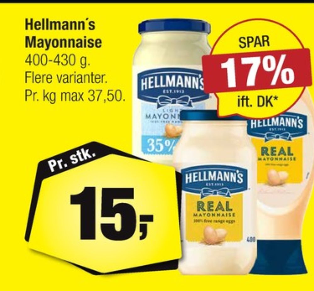 Hellmanns, Mayonnaise Real