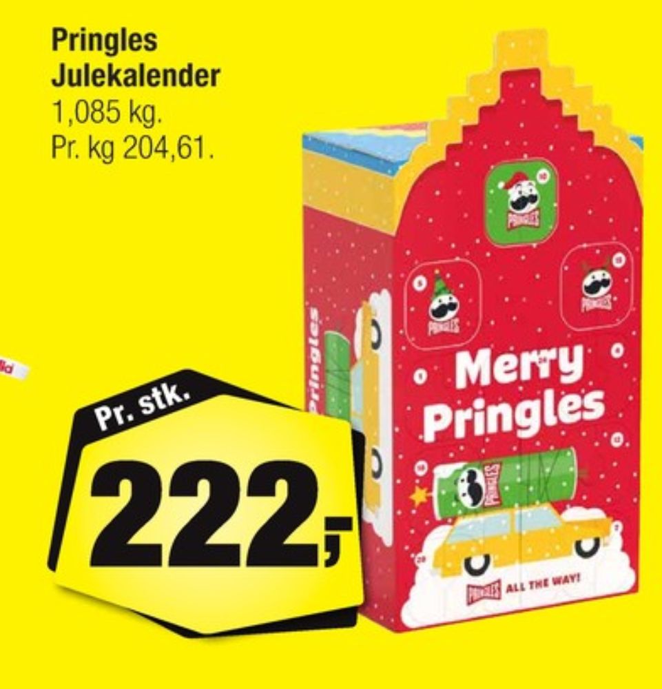 Pringles, Julekalender
