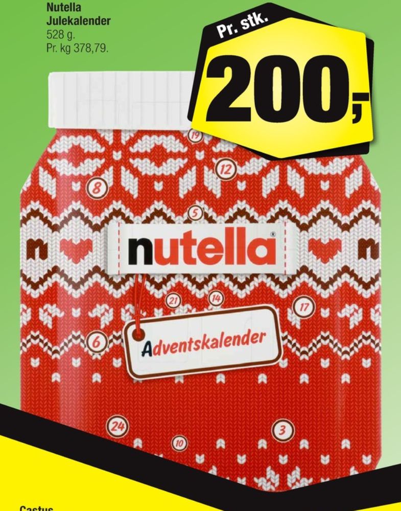 Nutella, Julekalender
