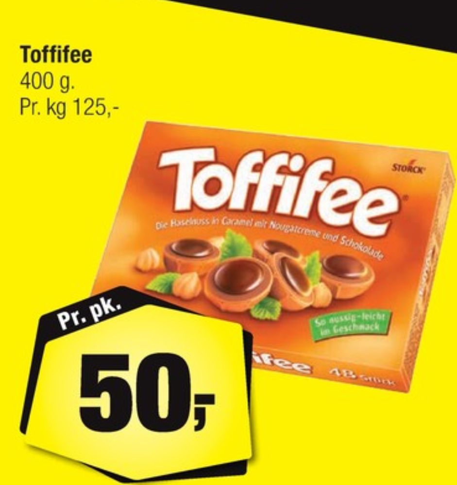 Toffifee, Dessertchokolade