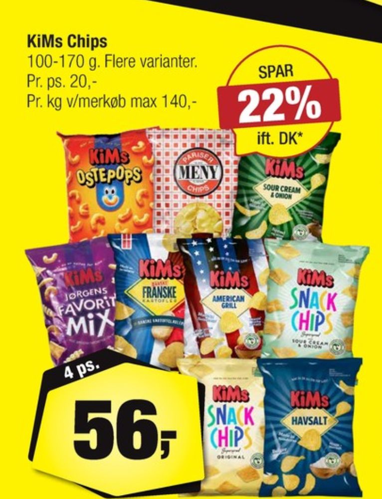 Kims, Franske Kartofler