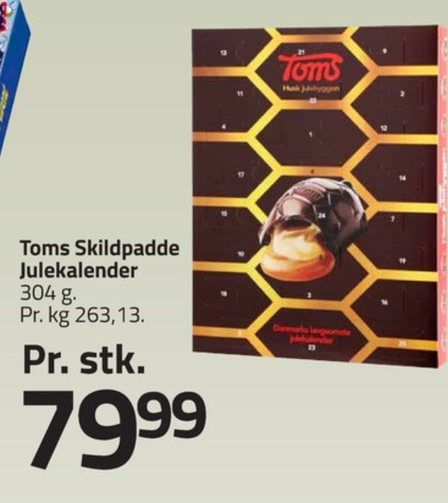 Toms, Julekalender