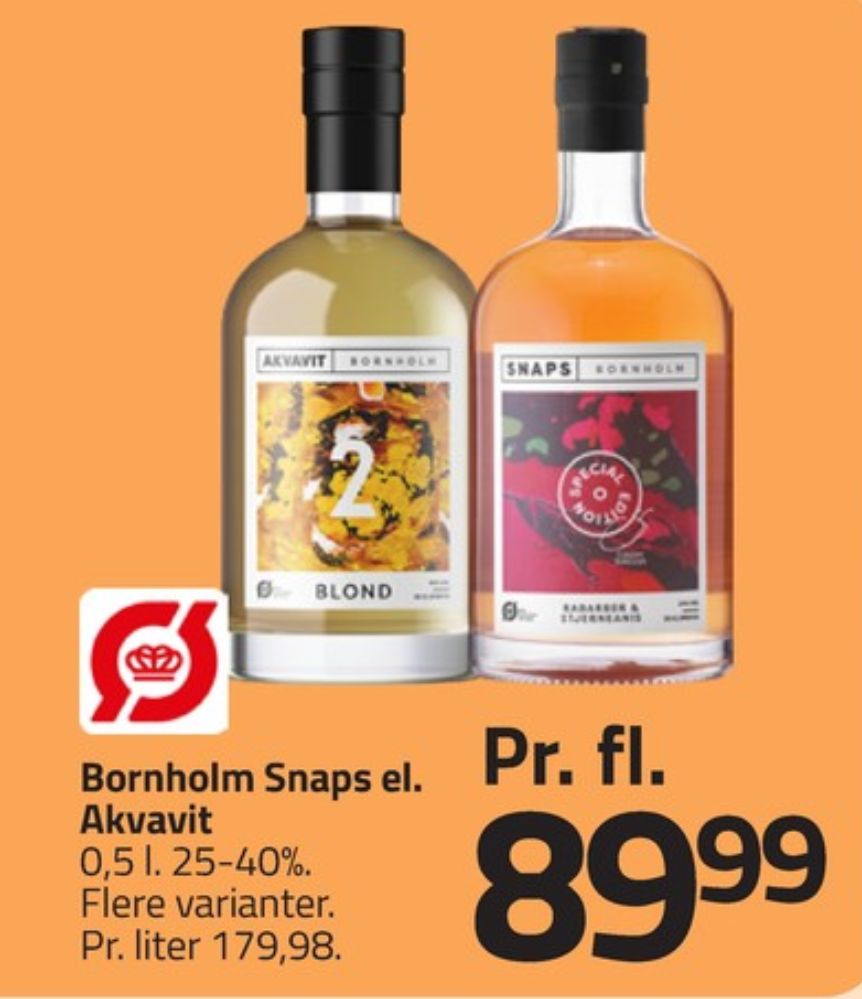 Bornholm 2 Blond, Akvavit