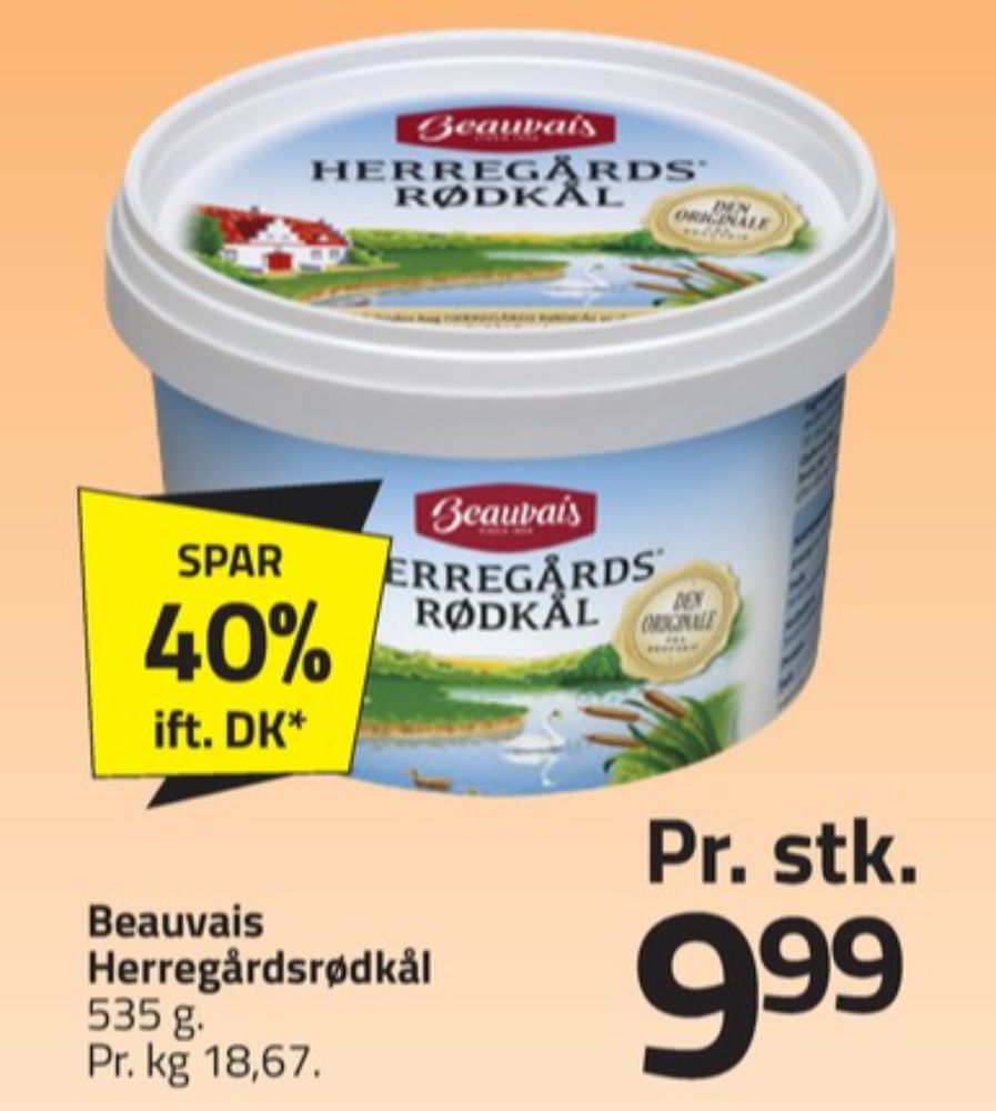 Beauvais, Rødkål-syltet