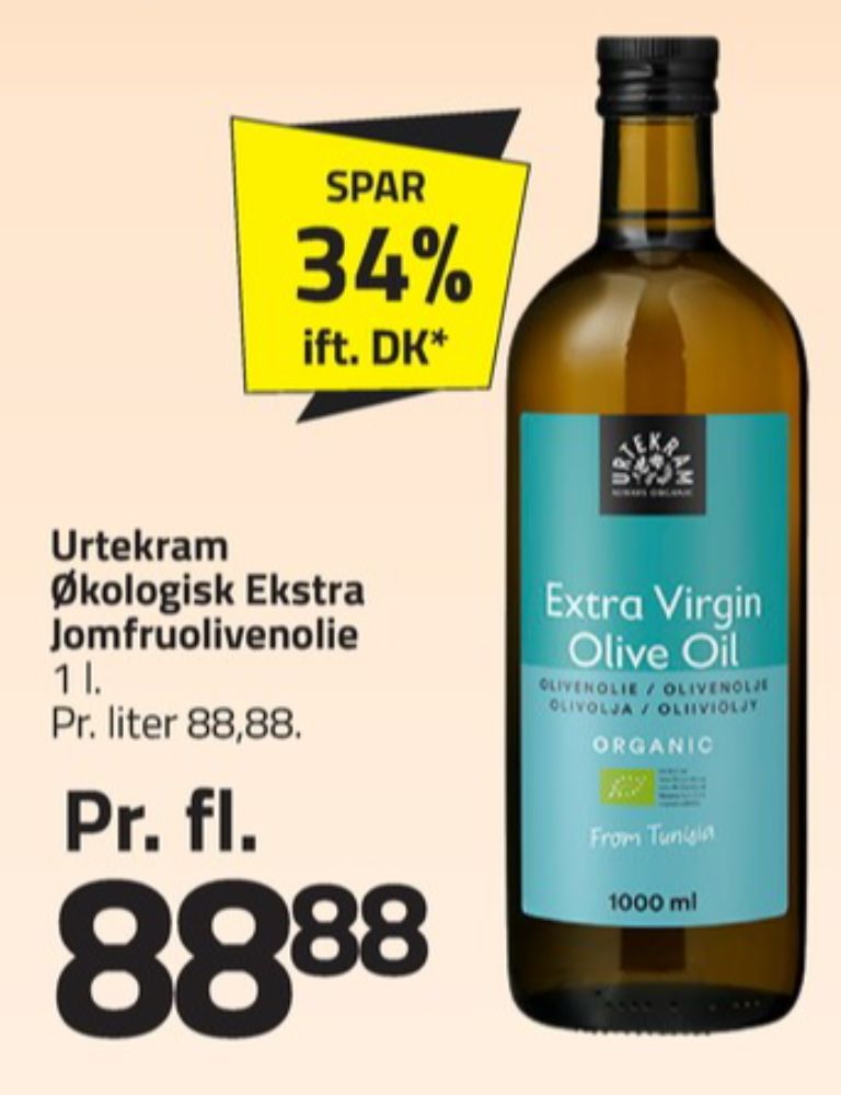 Urtekram, Olivenolie