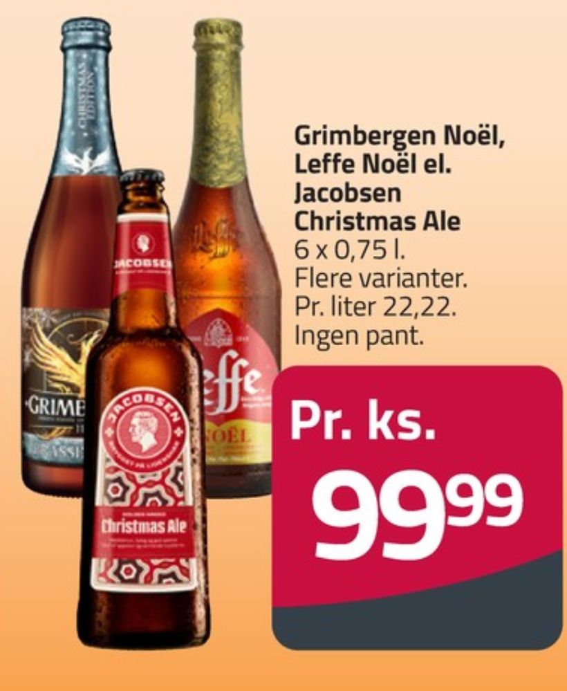 Leffe Noël, Specialøl 6 pk.