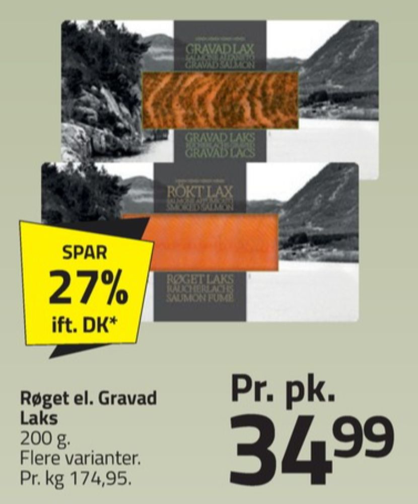 Laks i skiver