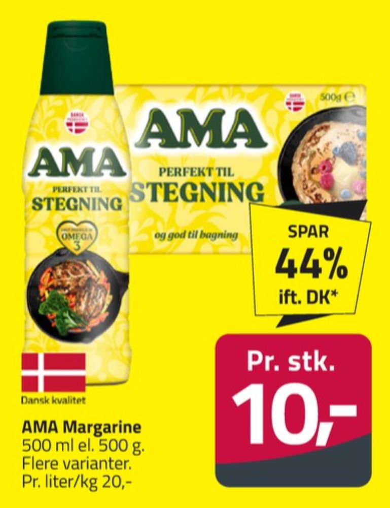 Ama, Margarine-fast