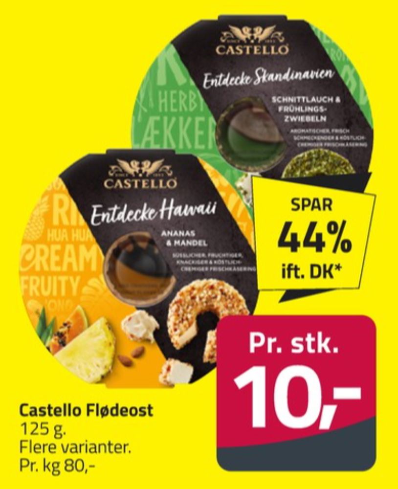 Castello Taste the Nordics, Flødeost