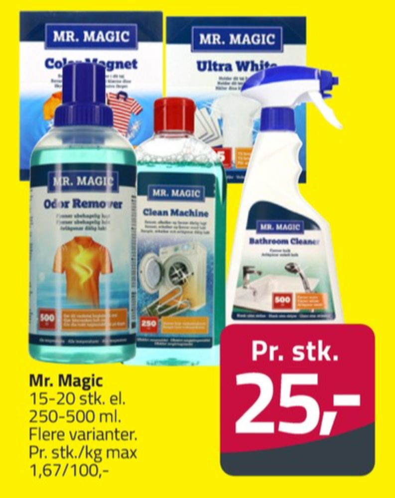 Mr Magic, Vaskemaskinerens