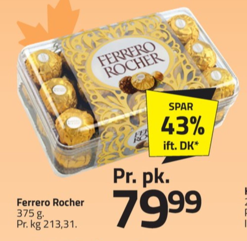 Ferrero Rocher, Dessertchokolade