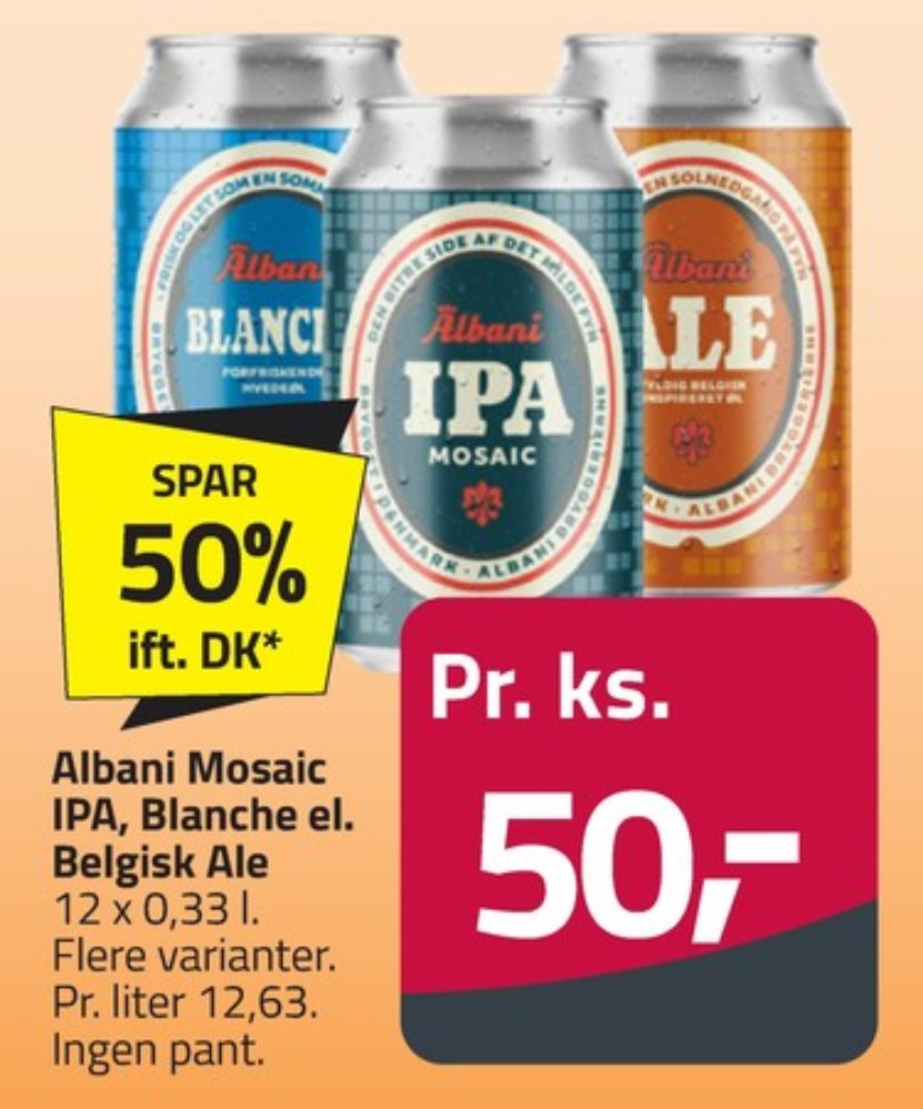 Albani Blanche, Specialøl 12 pk.
