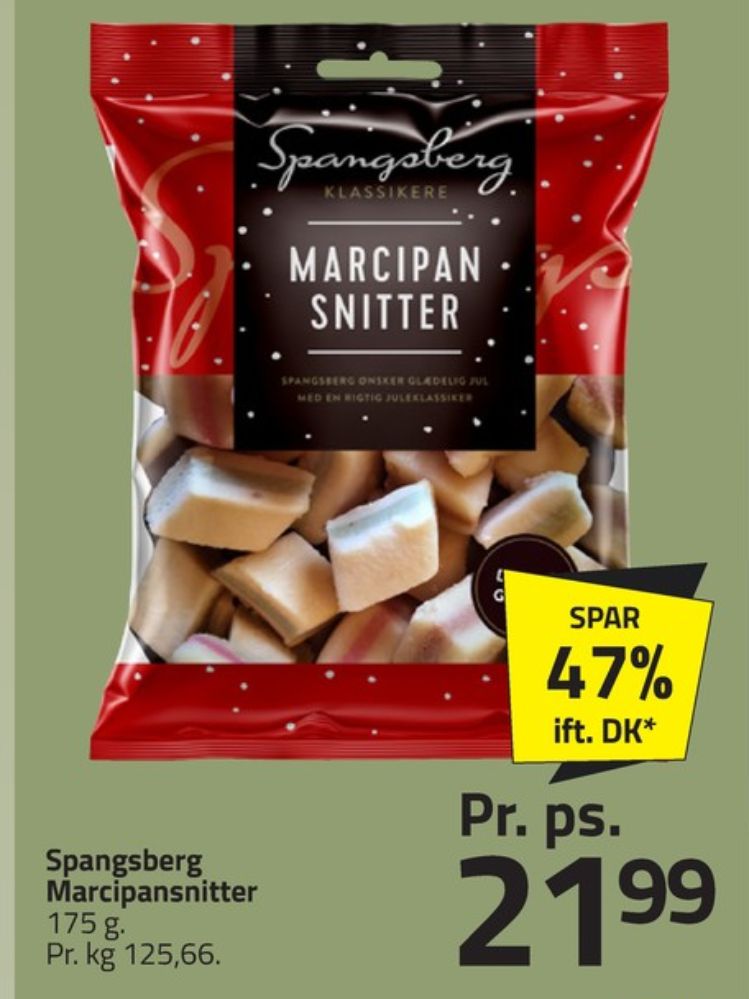 Spangsberg, Marcipansnitter