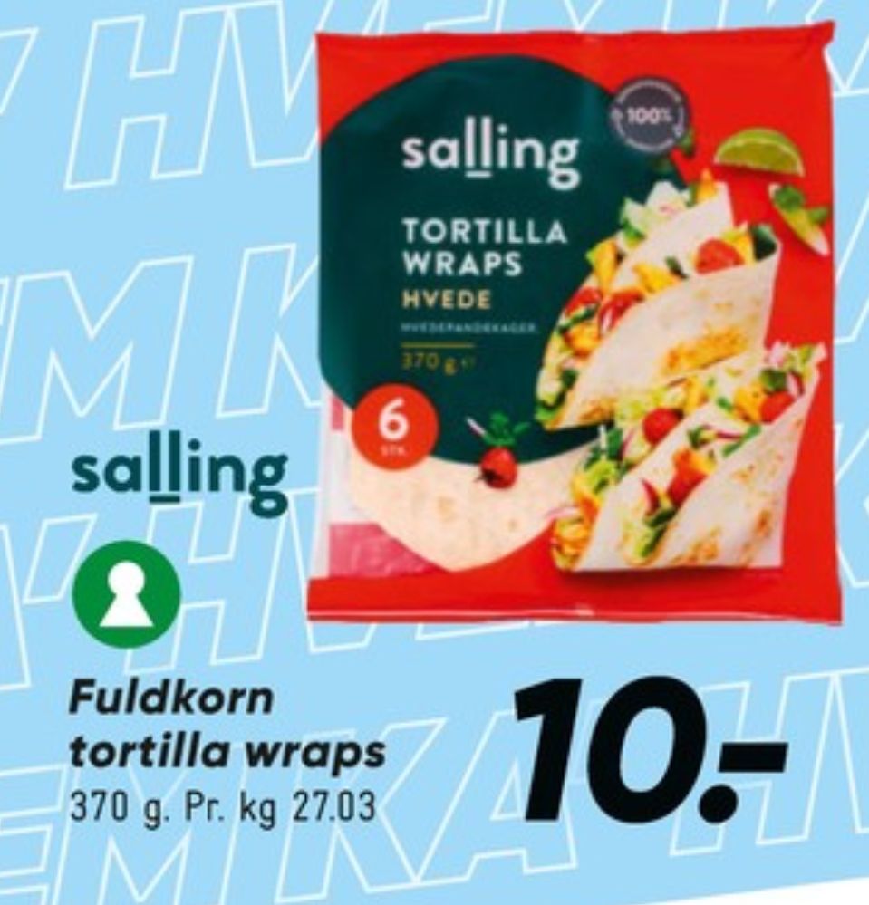 Salling, Tortillawrap
