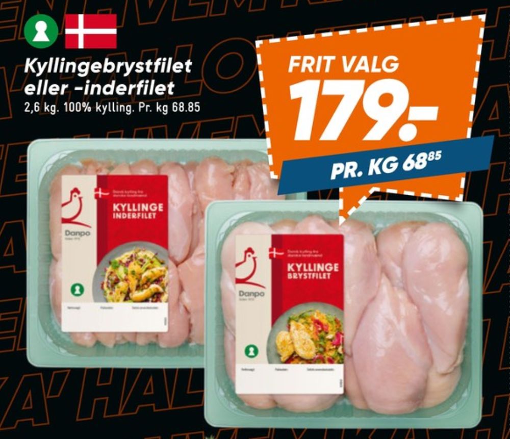 Danpo, Kyllingeinderfileter