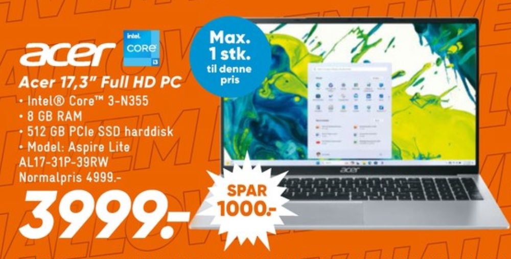 Acer, Bærbar PC