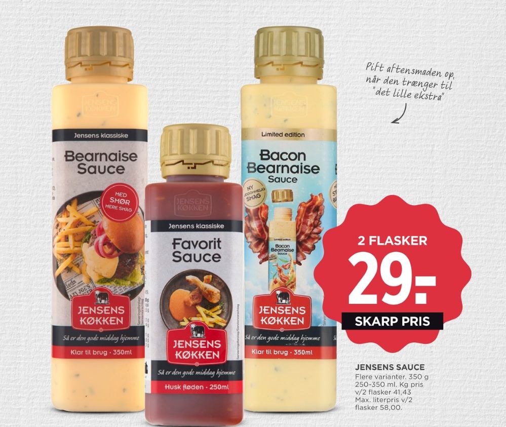 Jensens Køkken, Bearnaisesauce