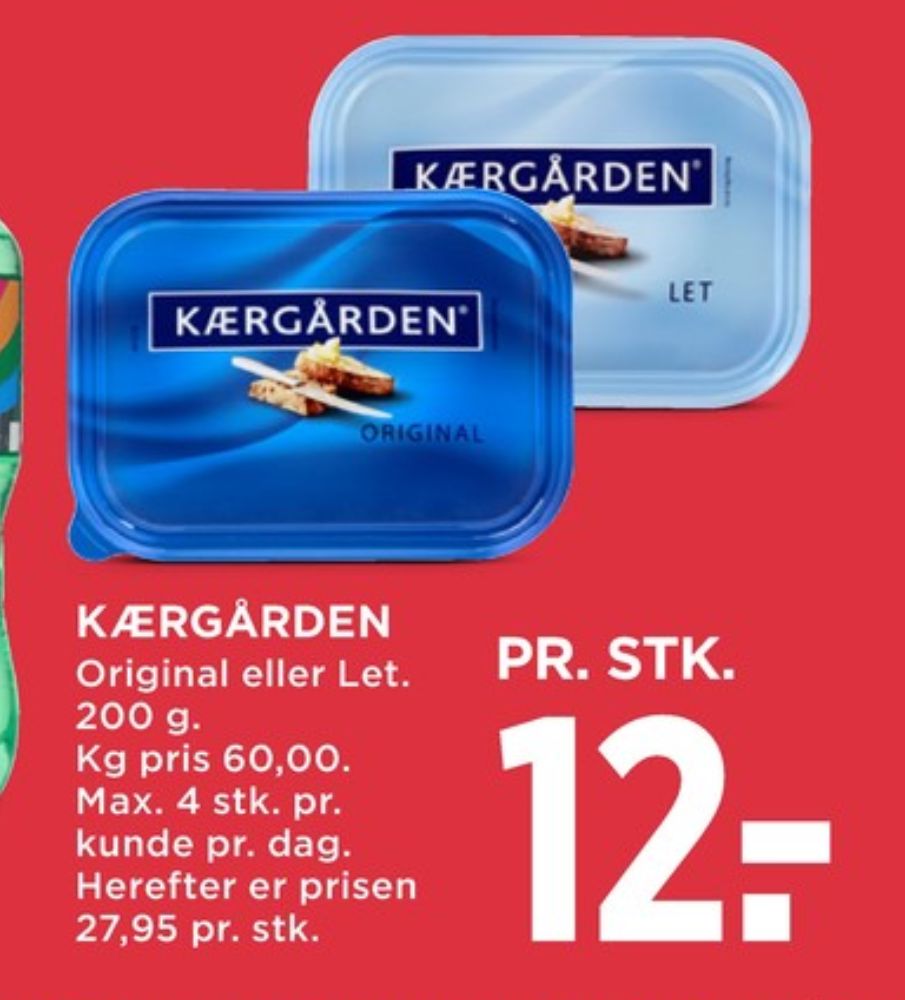 Kærgården, Smørbar