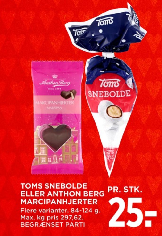 Toms Snebolde, Snebolde