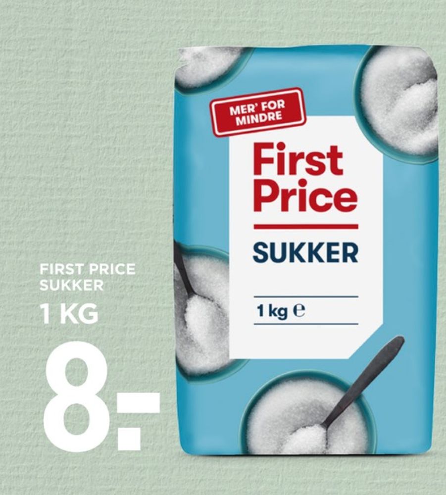 First Price, Sukker