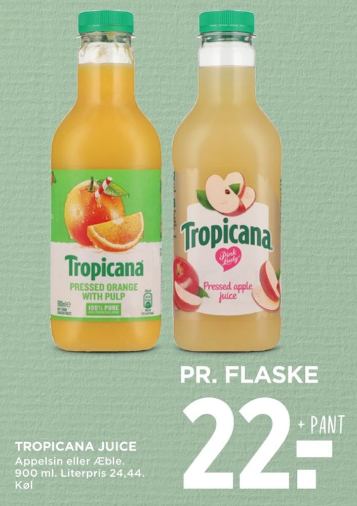 Tropicana, Æblejuice