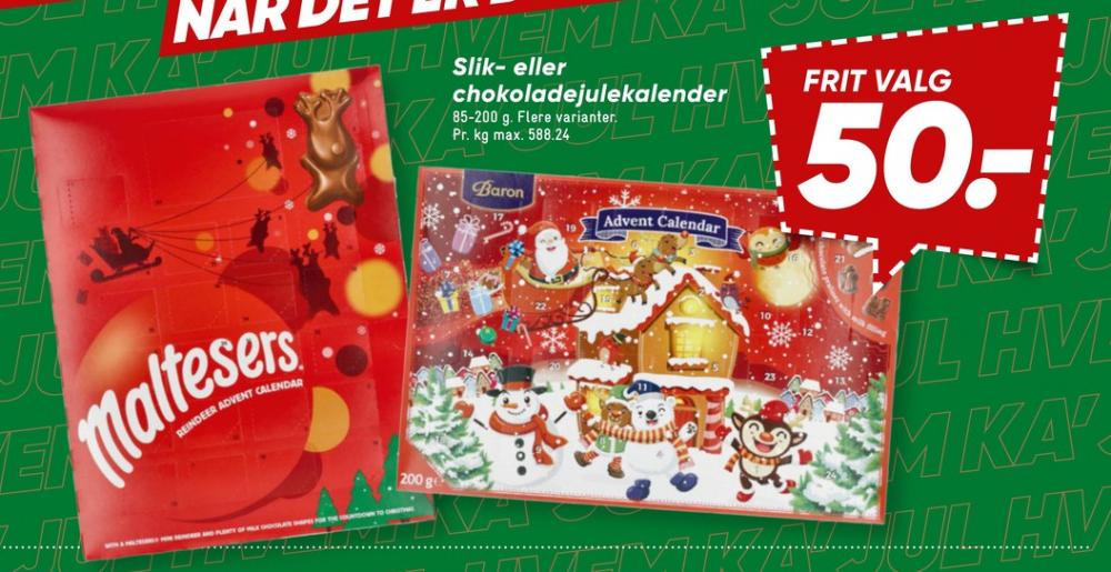 Baron, Julekalender