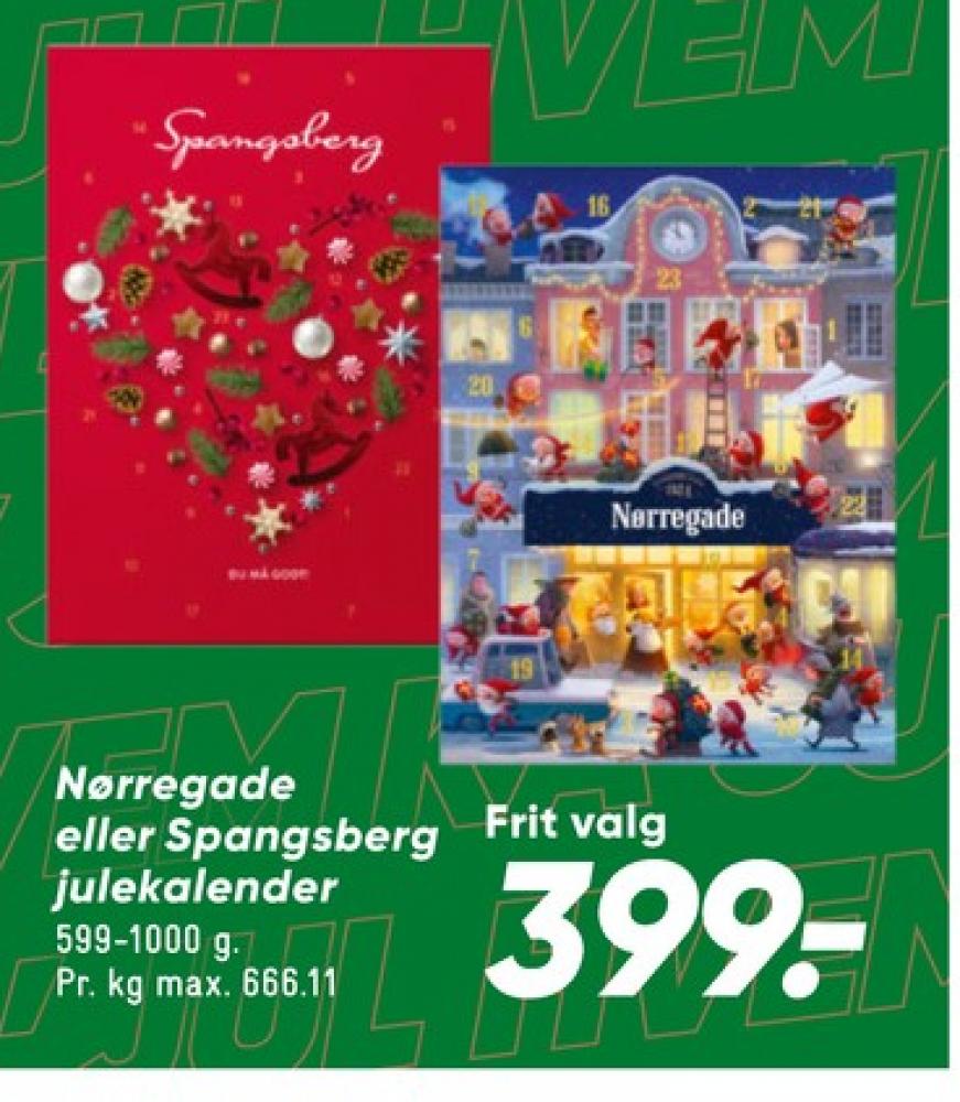 Spangsberg, Julekalender