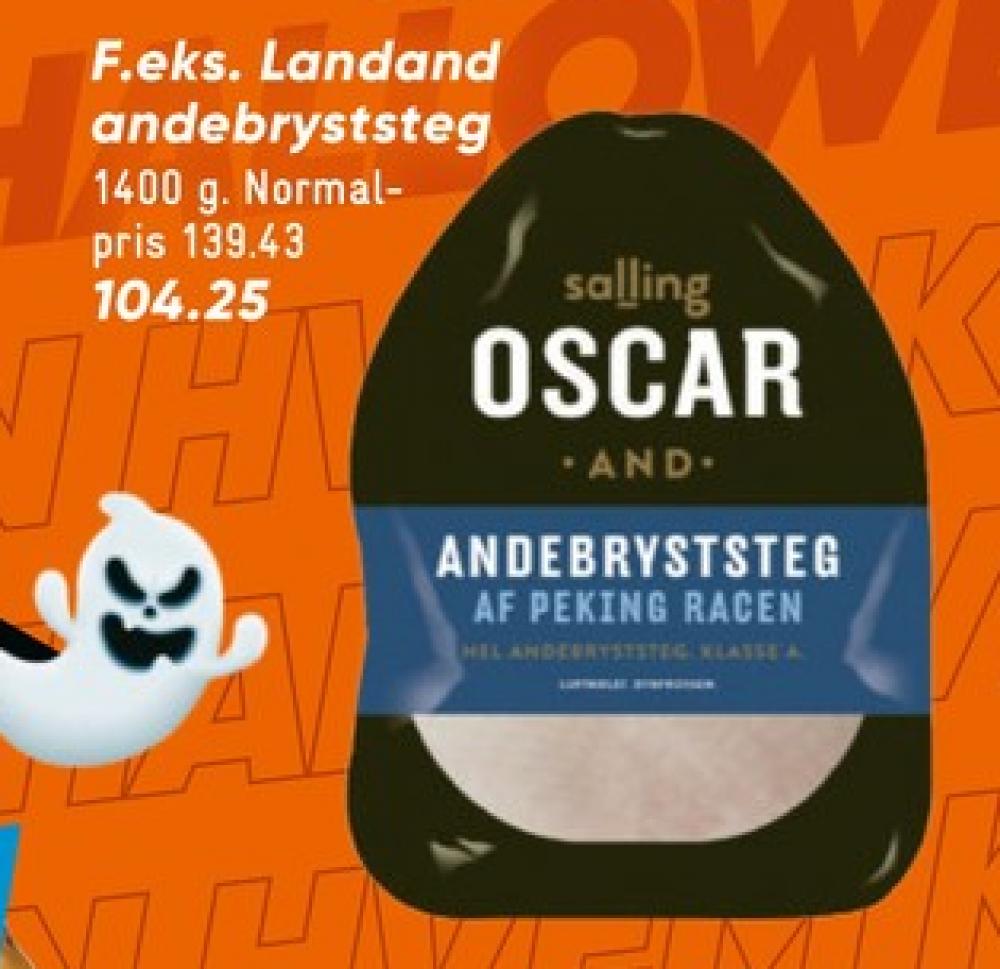 Oscar, Andebryststeg