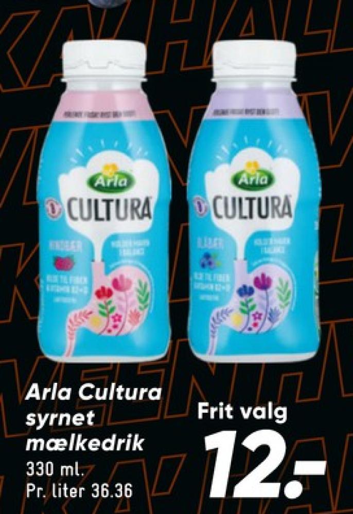 Cultura, Drikkeyoghurt Blåbær