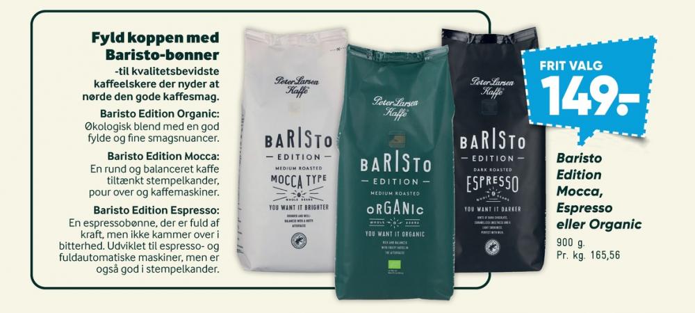 Peter Larsen Baristo Edition Espresso, Kaffebønner