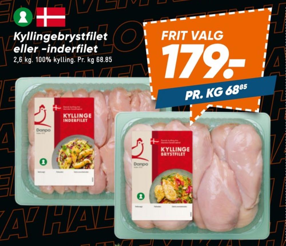 Danpo, Kyllingebrystfilet