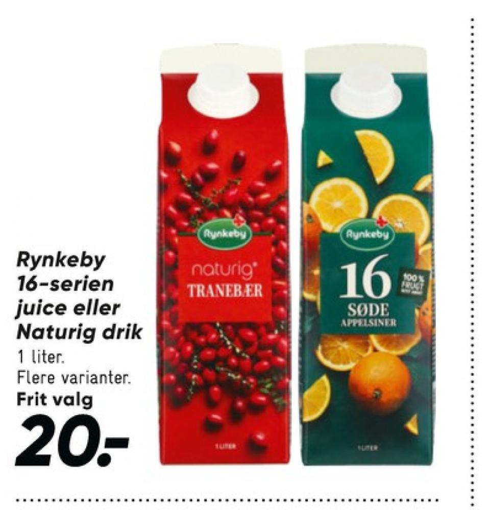 Rynkeby Naturig, Tranebærdrik