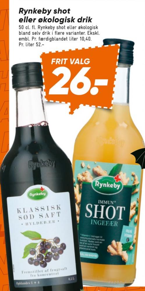 Rynkeby Klassisk Sød, Hyldebær Frugtsaft