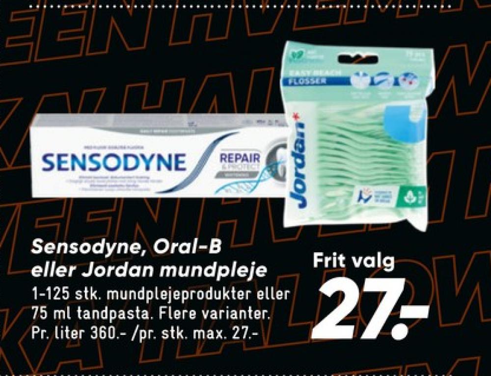Jordan 3-in-1 flosser, Tandstikker