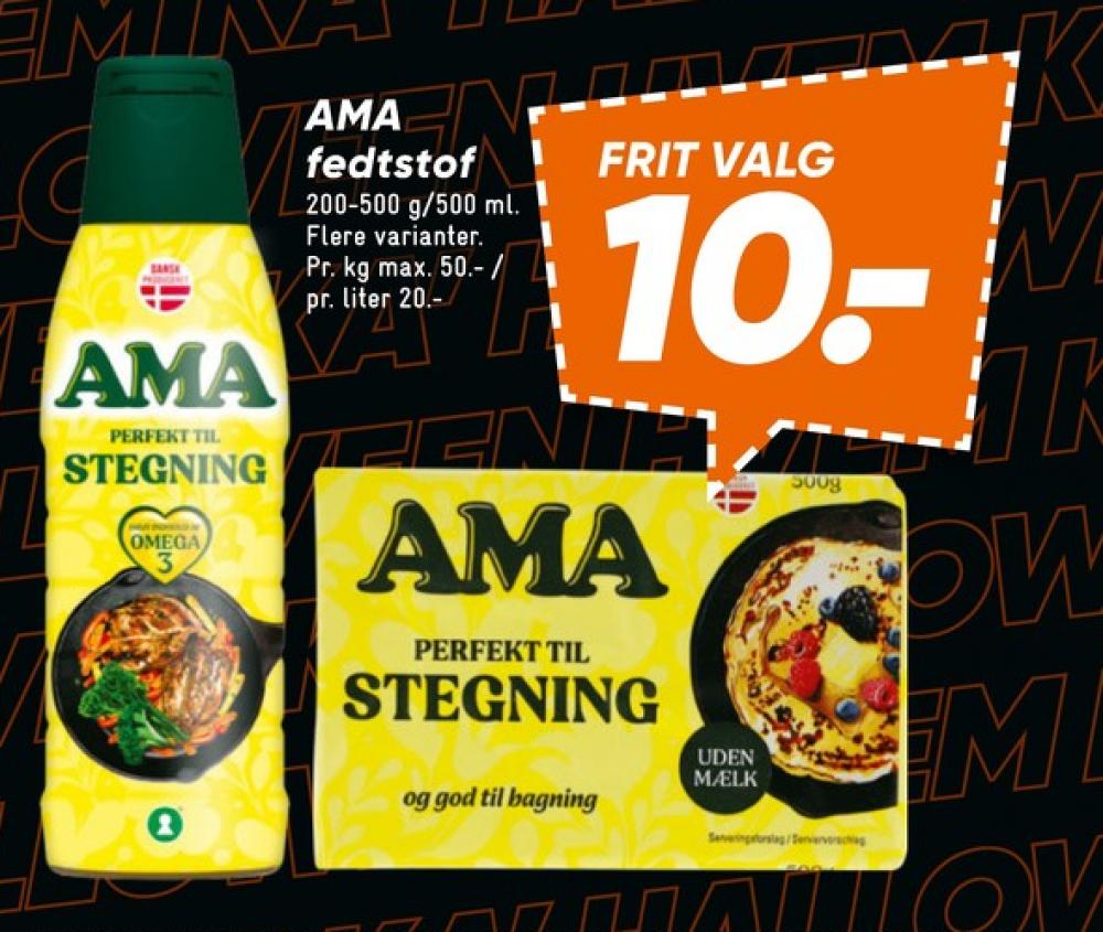 Ama, Margarine-fast