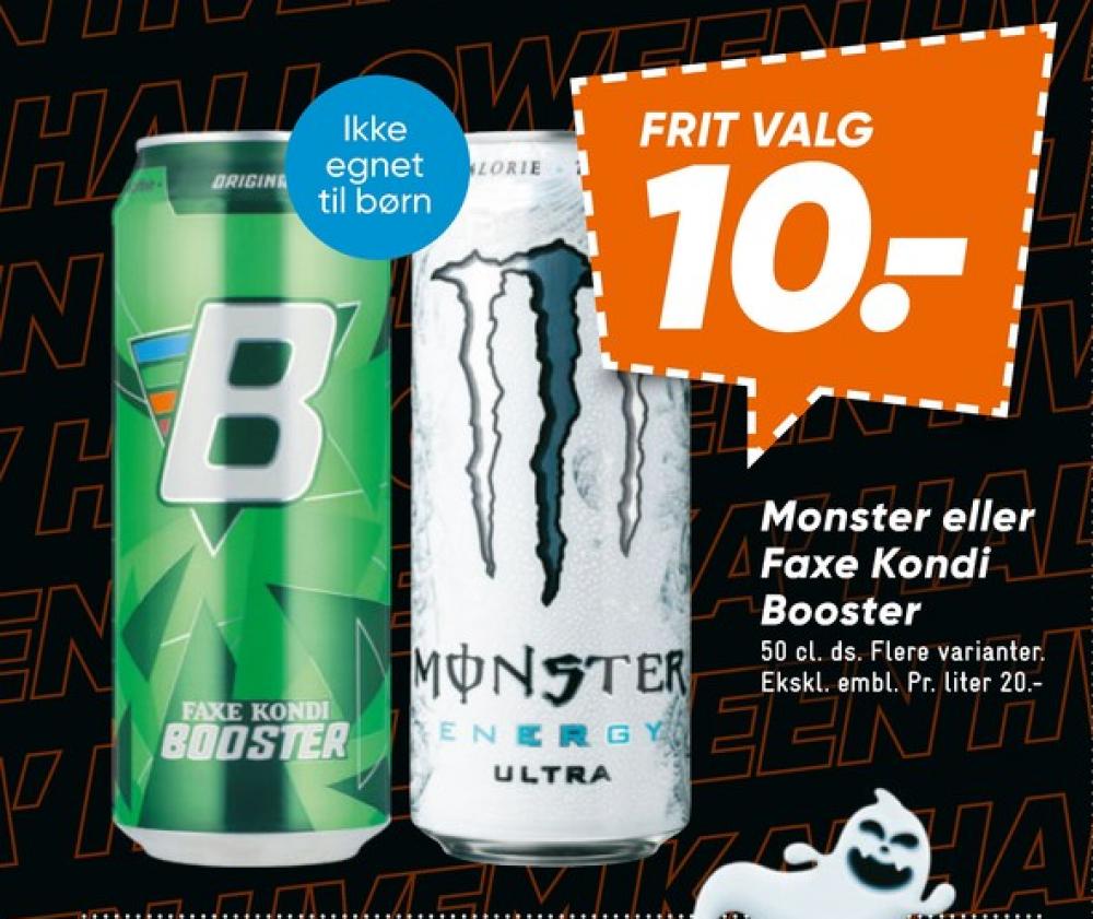Faxe Kondi Booster , Energidrik