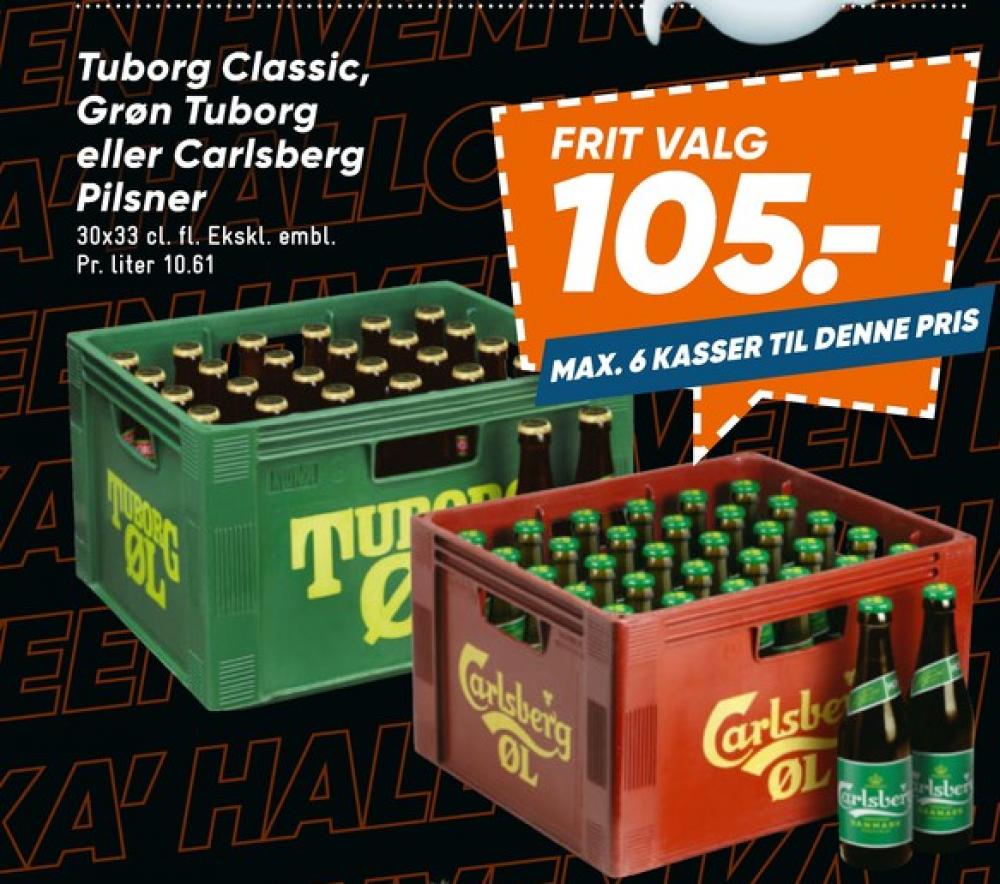 Tuborg Classic, Øl