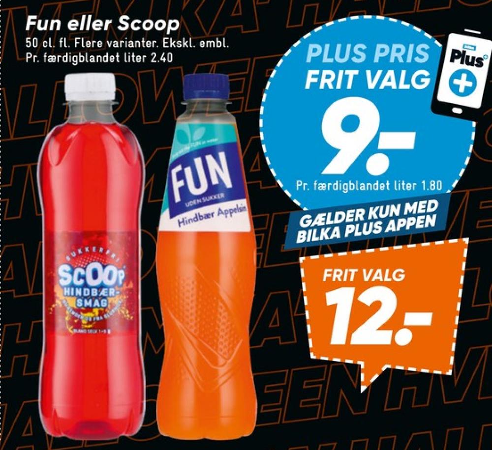 Scoop, Hindbærsmag Læskedrik 